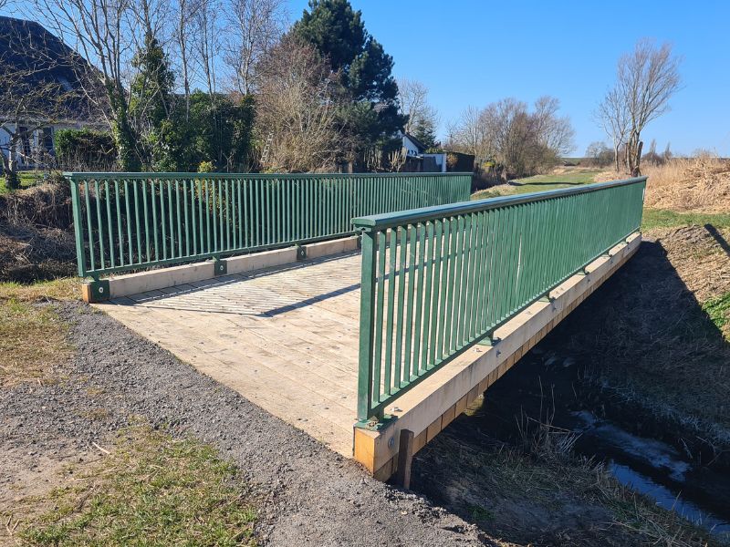 Brücke saniert
